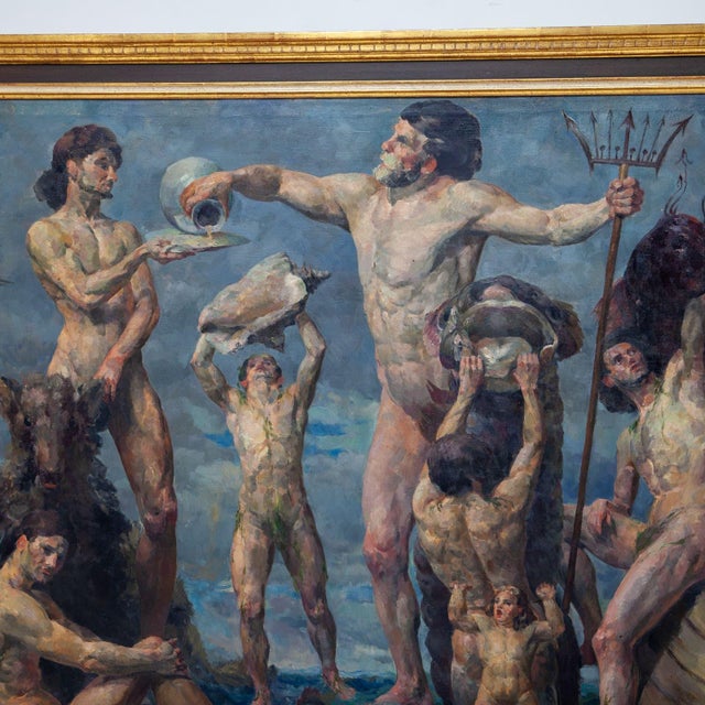 Mythological scene, Aksel Jorgensen, 1883-1957 For Sale - Image 10 of 18