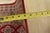 Bokhara Jaldar Rug 3′ X 5’3” Red Wool Tribal Hand-Knotted Oriental Carpet For Sale - Image 10 of 12