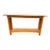 Late 20th Century Mission Art & Craft Style Oak Console Table For Sale