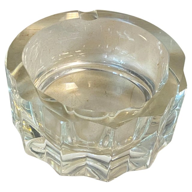 Ashtray in Crystal from Cristallerie De Haute Bretagne, 1970s For Sale - Image 10 of 10