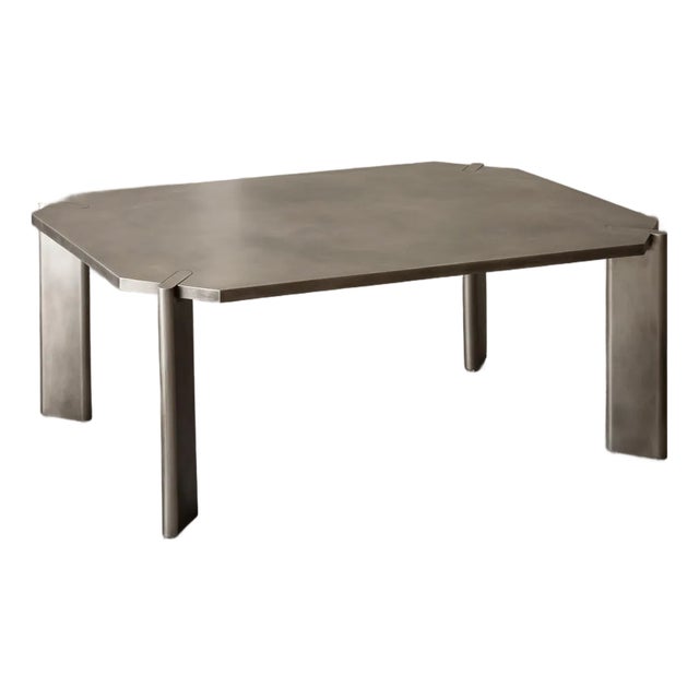 Yuuki Stainless Steel Coffee Table For Sale