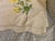 1970s Vintage 1970’s Handmade Cross Stitch Floral Embroidered Tablecloth For Sale - Image 5 of 12