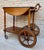 Mid-Century French Wooden Bar Cart Trolley, 1950s For Sale - Image 18 of 18