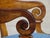 Antique Gondola Armchair in Walnut and Fabric For Sale - Image 18 of 18