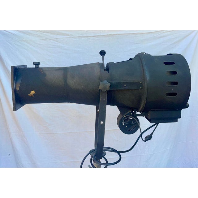Industrial Vintage Bulls-Eye Movie Light, 1950s For Sale - Image 3 of 18