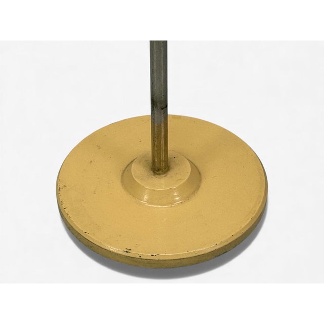 Silver Polish Modern, Steel, Lacquered Metal, Adjustable Floor Lamp, Poland, 1960s For Sale - Image 8 of 10