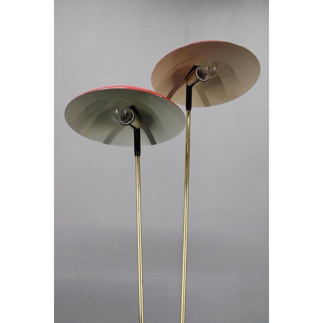 1970s Mid-Century Modern Floor Lamp, Czechoslovakia, 1970s For Sale - Image 5 of 13