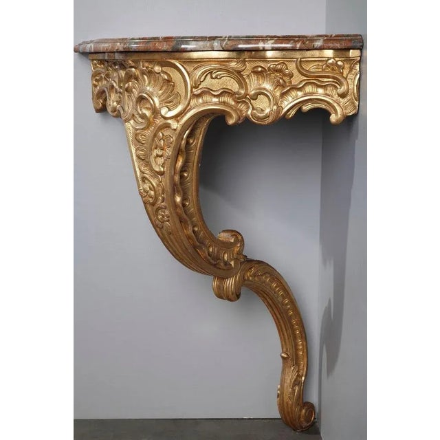 Louis XV Style Corner Console Tables, Set of 2 For Sale - Image 12 of 18