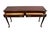Late 20th Century Superior Furniture Co. Solid Cherry Traditional Queen Anne Style 52" Accent Sofa Table 01-24518 For Sale - Image 5 of 13