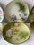 Ceramic Vintage p.s.a.g. Bavarian Porcelain Small 6" Plates Signed Ragouse-Set of 8 For Sale - Image 7 of 12