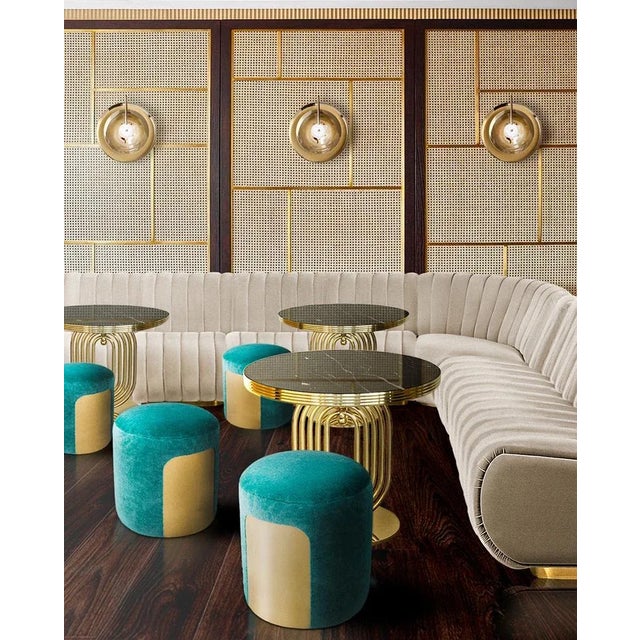 Metal Basie Wall Light by DelightFULL For Sale - Image 7 of 8