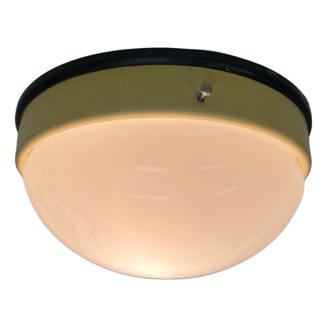 Small Bauhaus Bakelite Ceiling Light, 1940s For Sale