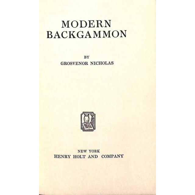 110 pp. Grosvenor Nicholas Henry Holt and Company 1928