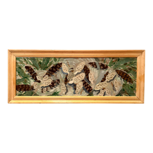1996 Botanical Oil Painting by Greenwald