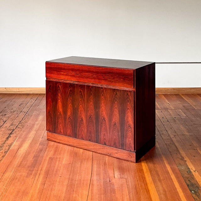 Mid-Century Modern 1960s Arne Wahl Iversen for Vinde Mobelfabrik Rosewood Cabinets For Sale - Image 3 of 18