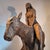 Liège School Artist, Young Girl with Donkey, 1970, Terracotta For Sale - Image 6 of 13