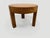 Andrianna Shamaris Natural Teak Wood Round Side Table For Sale In New York - Image 6 of 18