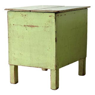 Industrial Green Storage Table, 1960s For Sale