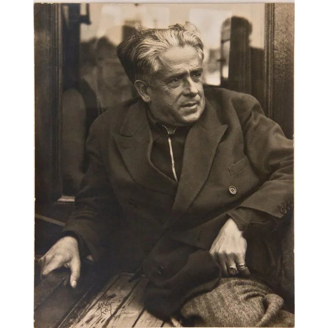 Portrait of Francis Picabia - Original Photograph by Man Ray - 1935 1935 For Sale - Image 4 of 4