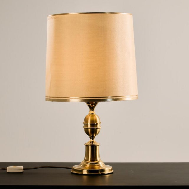 Brass Table Lamps by Otterpohl Leuchten, 1970s, Set of 2 For Sale - Image 4 of 14