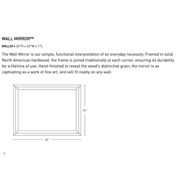 1990s Thomas Moser Wall Mirror For Sale - Image 5 of 6