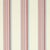 Sample - Schumacher Bendita Stripe Indoor & Outdoor Fabric in Rose For Sale