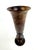 Vintage Metal Vase With Aged Patina Decorative Vessel For Sale In Little Rock - Image 6 of 8