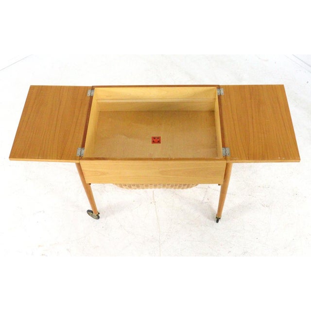 Vintage Lotus Sewing Box, 1960s For Sale - Image 9 of 13