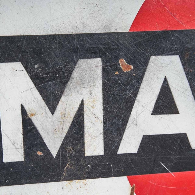 Industrial Vintage Martini Plaque For Sale - Image 3 of 6