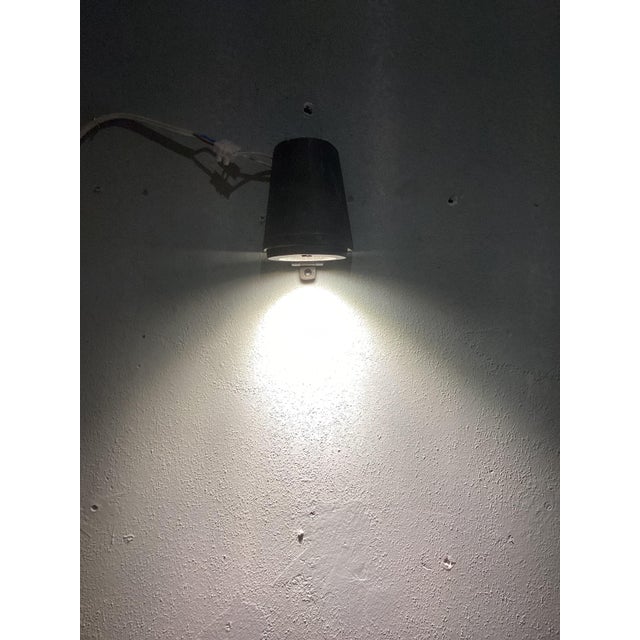 Small Brass Garden Wall Lamps, 1980s, Set of 3 For Sale - Image 4 of 7