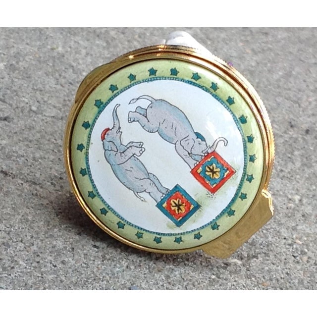 Paint Chelsea Bonbonnieres, Trinket, Pill Box, Staffordshite England Enamels For Sale - Image 7 of 15