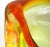 Glass Seguso Chartreuse & Orange Glass Bowl For Sale - Image 7 of 9