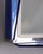 Vintage Italian Blue Glass Ceiling Lamp, 1970s For Sale - Image 11 of 12