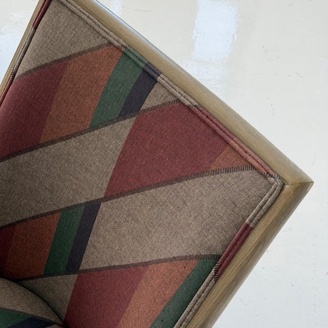 Wooden Scissor Chairs by Ward Bennett for Brickell Associates - Set of 2 For Sale - Image 9 of 12