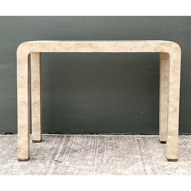 Vintage Architectural Tessellated Stone Chess and Backgammon Table For Sale - Image 14 of 14