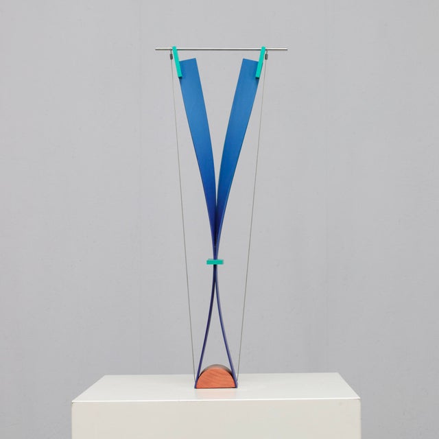 A striking geometric sculpture by dutch artist henk van putten, titled yo-ga-ga. Executed in a limited edition of 12...