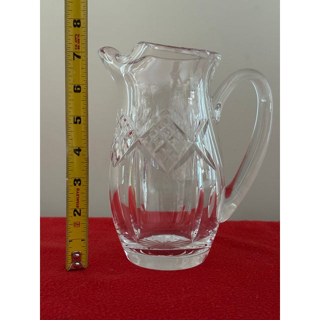 1970s Waterford Crystal Martini Pitcher With Ice Lip – Cut Irish Crystal – 24 Oz For Sale - Image 12 of 12