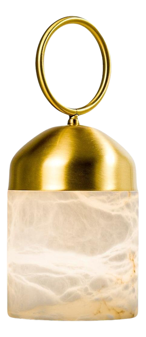 Wireless Glans Table Lamp by United Alabaster