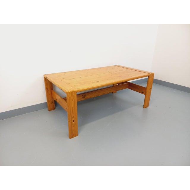 Large Vintage Coffee Table in Pine, 1990s For Sale - Image 17 of 17