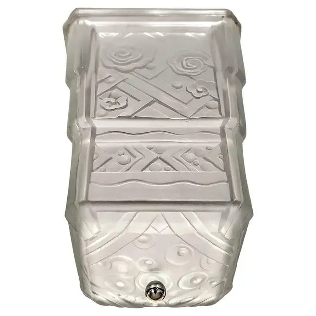 Art Deco 1930s French Art Deco Flush Mount by Sabino For Sale - Image 3 of 10