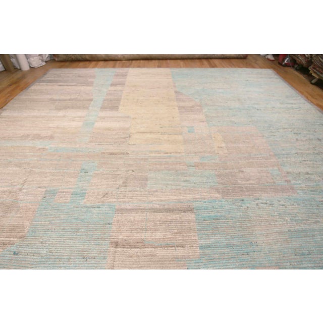 Textile Nazmiyal Collection Large Contemporary Abstract Area Rug For Sale - Image 7 of 7