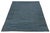 Modern Minimalist Slate Blue Handmade Kilim Wool Rug 12x18 For Sale - Image 9 of 12