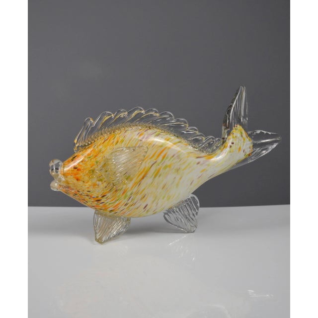 Murano Glass Fish Sculpture, 1960s For Sale - Image 13 of 15