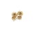 Natural Turquoise Diamond Stud Earrings 14k Yellow Gold 0.65 TCW Certified $1,590 217840 This is a Unique Custom Made...