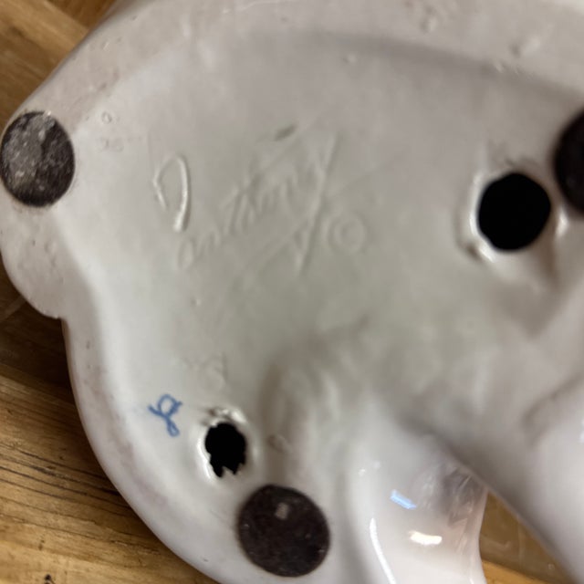 1950s Fabulous Anthony Freeland MacFarlin Large Ceramic Polar Bear For Sale - Image 4 of 6