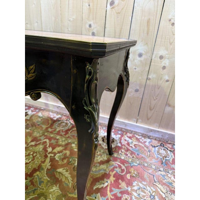 Period: 20th century Style: Louis 15th - Transition Condition: Perfect condition Material: Solid wood Length: 110Width:...