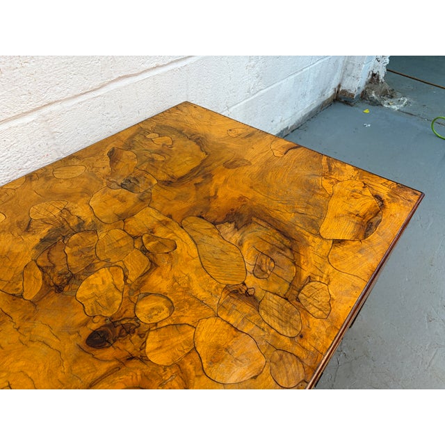 Mid 20th Century Burl Veneer Coffee Table For Sale - Image 13 of 13