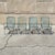 Vintage Woodard Wrought Iron Patio Dining Set W/ Round Pedestal Base Table 5 PCS For Sale - Image 12 of 13