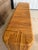 Beautiful vintage waterfall split rattan nine-drawer dresser featuring a fully wrapped rattan exterior and striking...