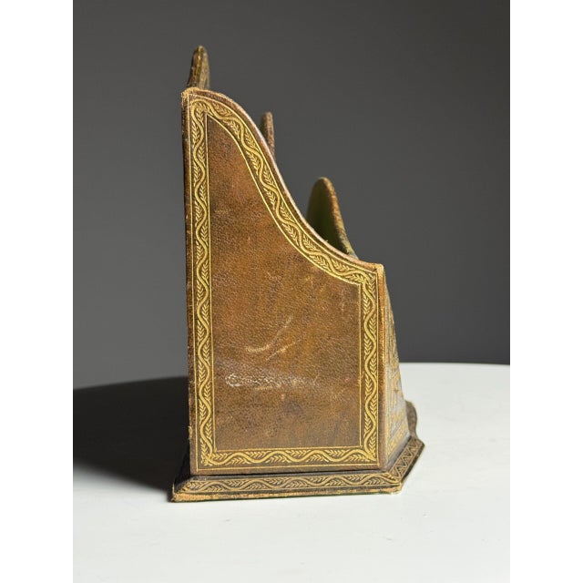 Desk Organizer in Leather For Sale - Image 9 of 17